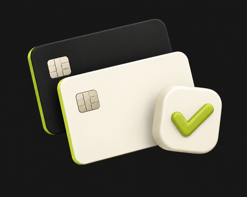 Cartes bancaires et confirmation de paiement